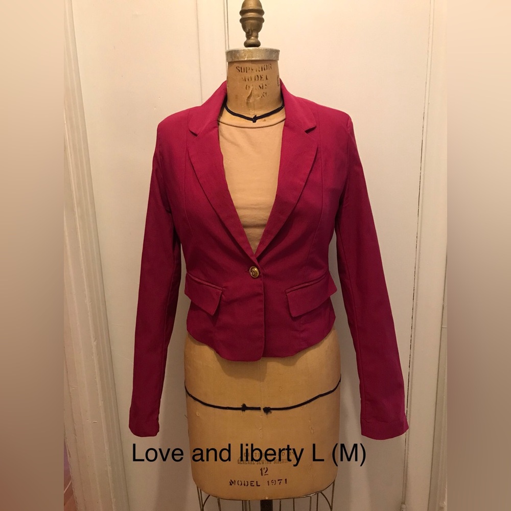 Pink blazer vintage